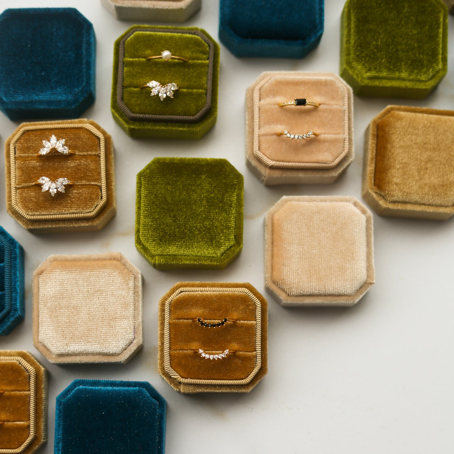 Bague Rivière Cristalline